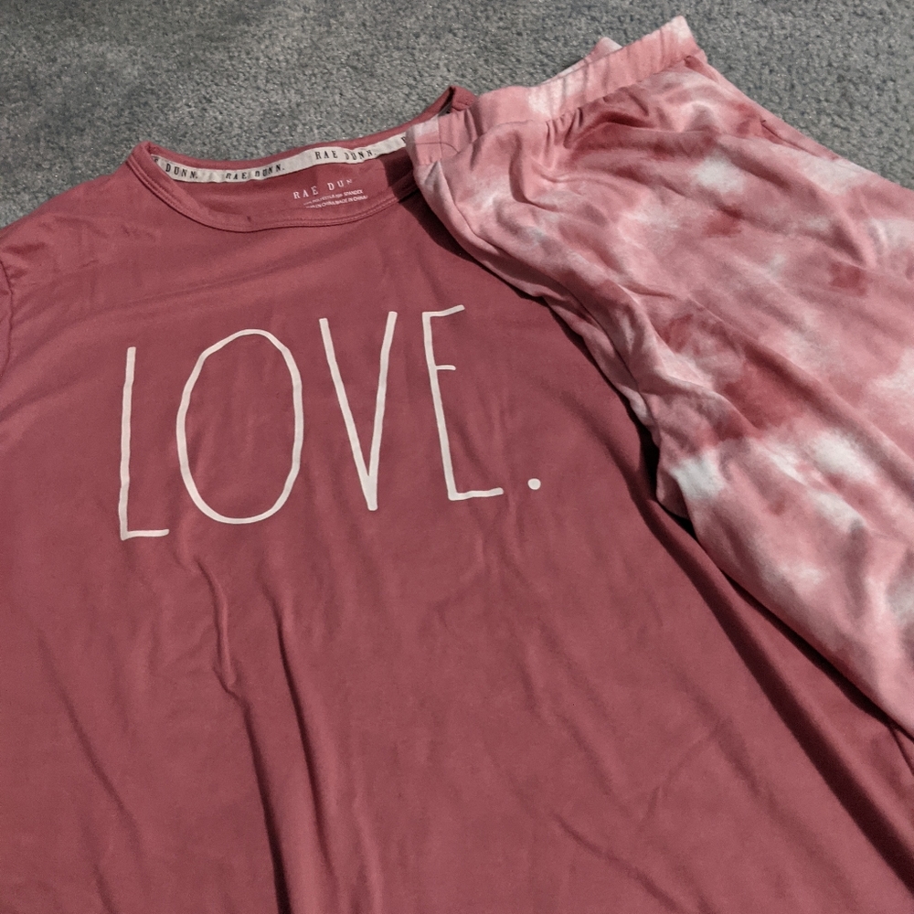 Nwot Rae Dunn softest pjs lounge wear
